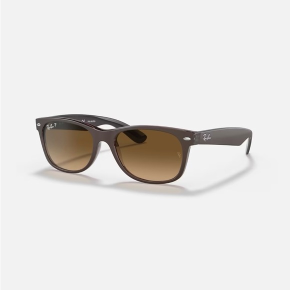 Brown Unisex New Wayfarer Ray-Ban 6145/85 55018 - Picture 5 of 6
